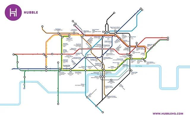London tube map