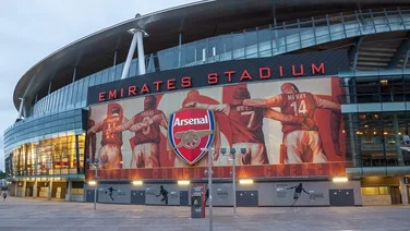 Arsenal's home stadium, The Emirates
