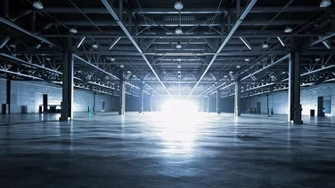 Empty factory