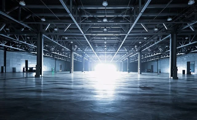 Empty factory
