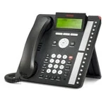 Avaya 1616 IP desk phone with display screen