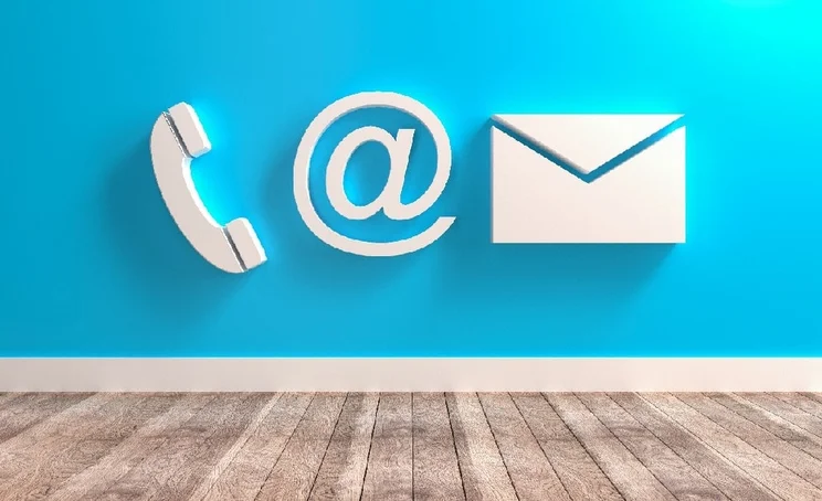 Internet services, email, phone, social media