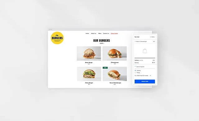 wix for restaurants