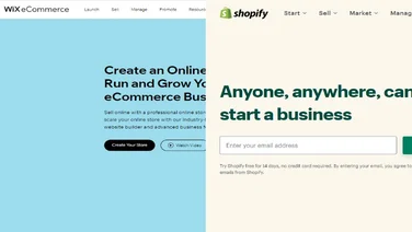 Shopify vs Wix featured image