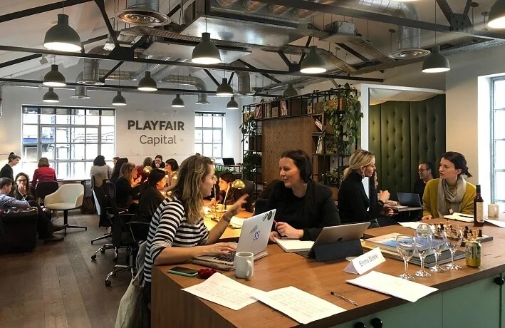 Female founders mentoring event