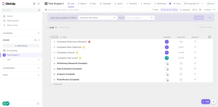 ClickUp CRM