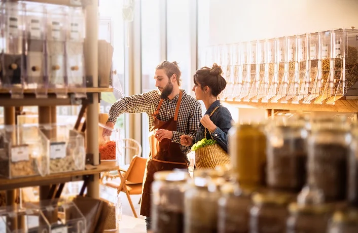Sustainable shop