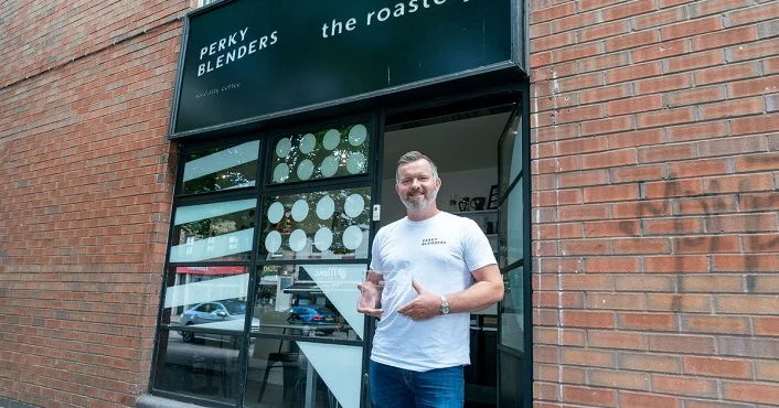 Perky Blenders coffee shop in London