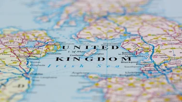 Map of UK