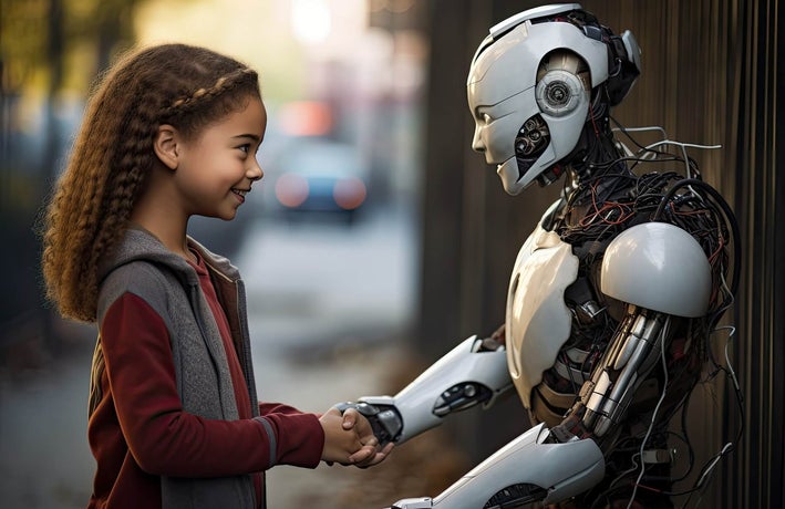 As If Stock Images Weren't Weird Enough, Along Came AI