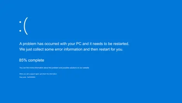 Microsoft error message