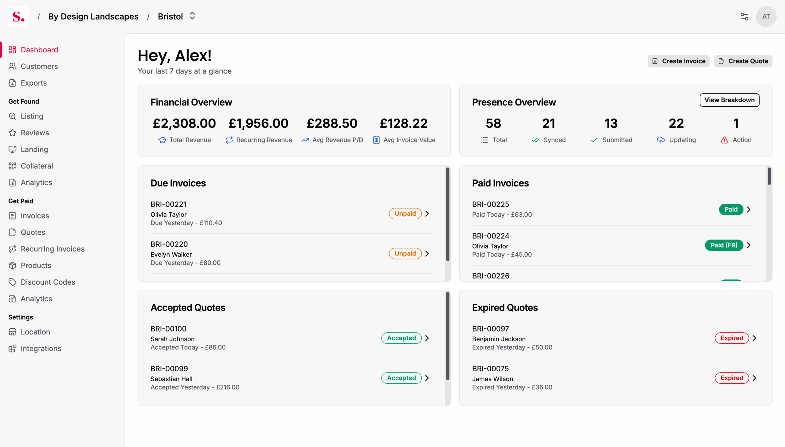 Keep on top of your finances by tracking which invoices have been paid with the Startups Business Toolkit