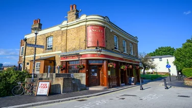 The Angel Pub in London, England