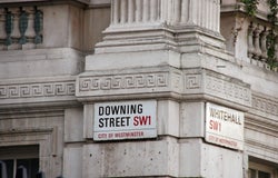 Downing Street street sign
