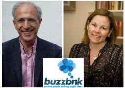 Buzzbnk: Michael Norton OBE and Theresa Burton