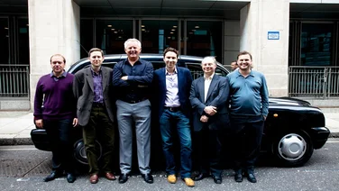 Hailo: Jay Bregman, Russell Hall, Gary Jackson, Terry Runham, Caspar Woolley, Ron Zeghibe
