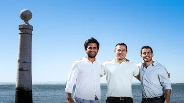 Uniplaces Miguel Amaro, Mariano Kostelec and Ben Grech Startups 100 2015