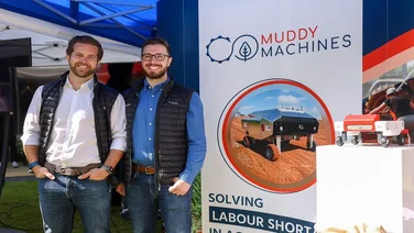 the cofounders of Muddy Machines