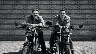 the cofounders of Maeving