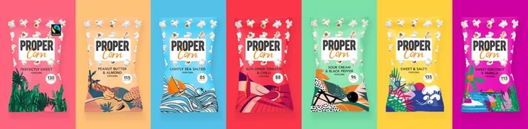 Propercorn packaging